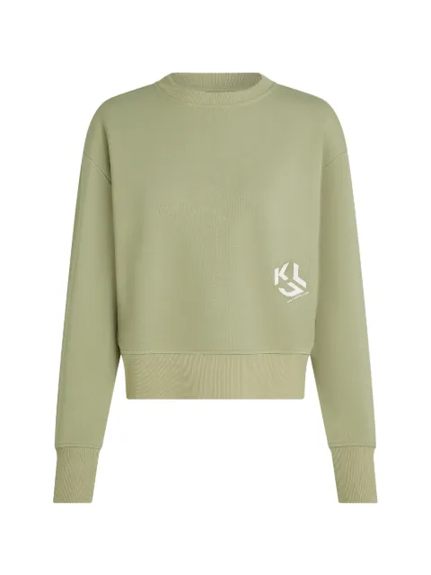 Karl Lagerfeld Jeans logo-print sweatshirt Green A2W200522ON