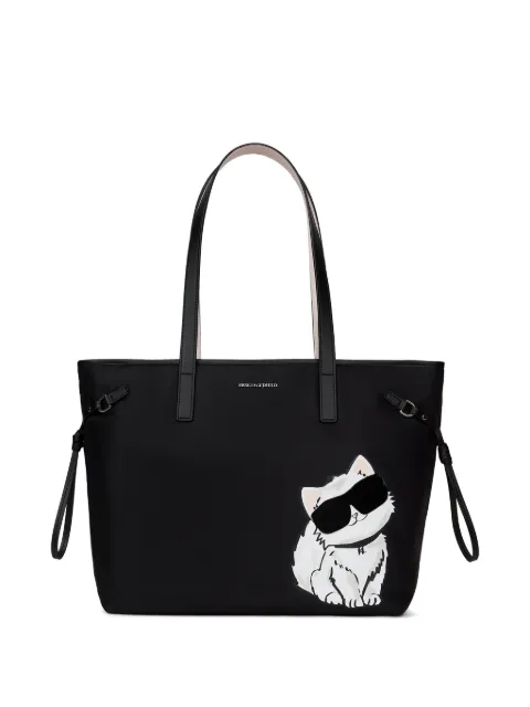 Karl Lagerfeld Ikon Choupette tote bag Black B3W30350999