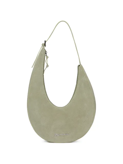 Karl Lagerfeld Jeans suede shoulder bag Green B3W301542ON