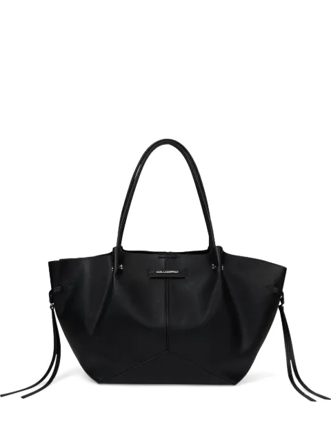Karl Lagerfeld K/Pierced top-handle tote bag Black B3W303471AV