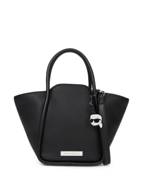 Karl Lagerfeld Ikon Pebble small tote bag Black B3W30117999