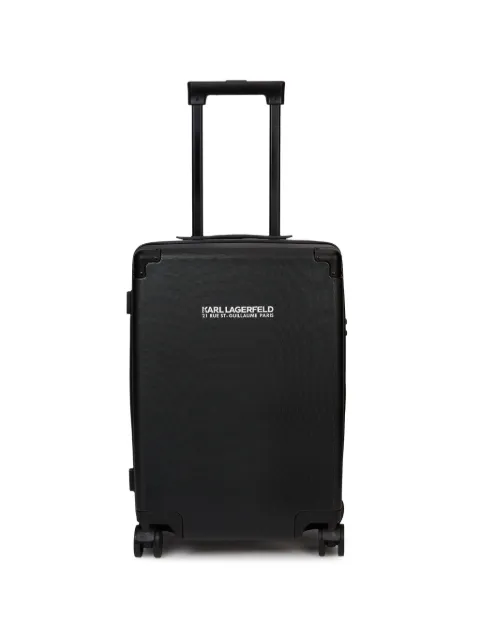 Karl Lagerfeld Rue St-Guillaume trolley case Black B3M30276999