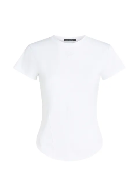 Karl Lagerfeld corset-style T-shirt White B3W17062100