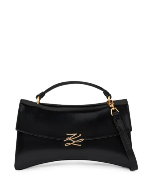 Karl Lagerfeld K/Autograph Twist top handle bag Black B3W30270992