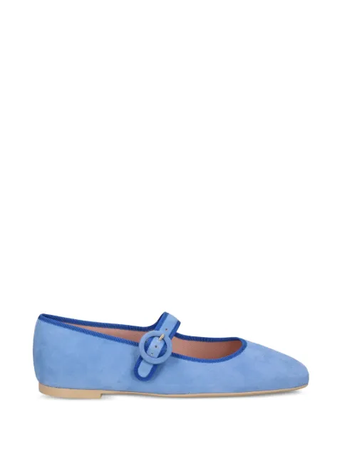 Pretty Ballerinas Camille buckle strap ballet flats Blue 52655004