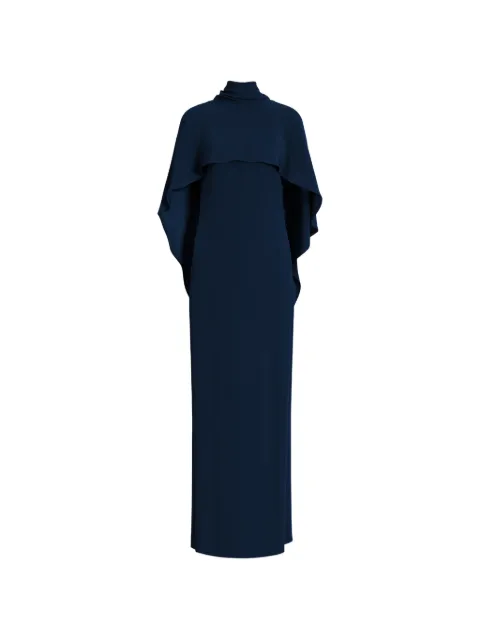 Alberta Ferretti high-neck maxi dress Blue AEF262U04086627