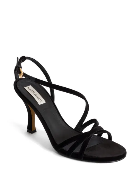 Alberta Ferretti strappy heeled sandals Black AEF2625163018201