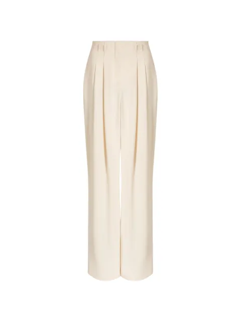 Alberta Ferretti pleated trousers White AEF262U03086627