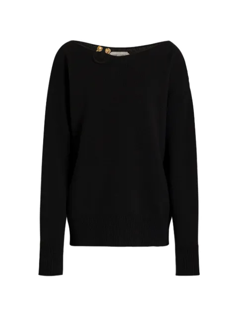 Alberta Ferretti cut-out sweater Black AEF262U09056603