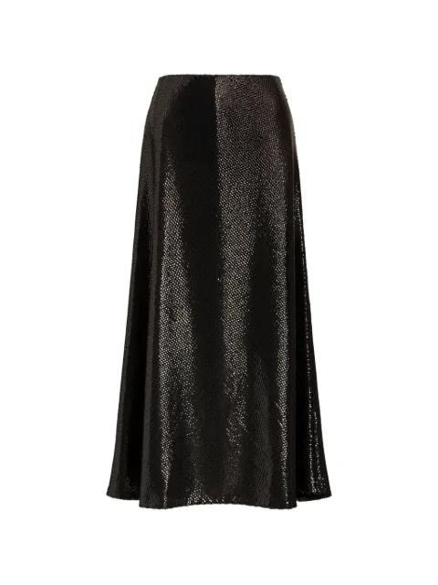 Alberta Ferretti sequin-embellished skirt Black AEF262U01106646