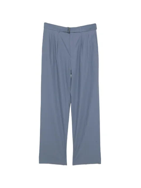 Tagliatore belted straight-leg trousers Blue PNEVIL24TGT77019226E072I1264