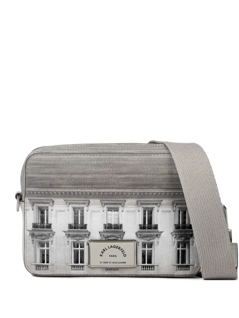 Karl Lagerfeld Rue St-Guillaume Maison messenger bag Grey B3M30367900
