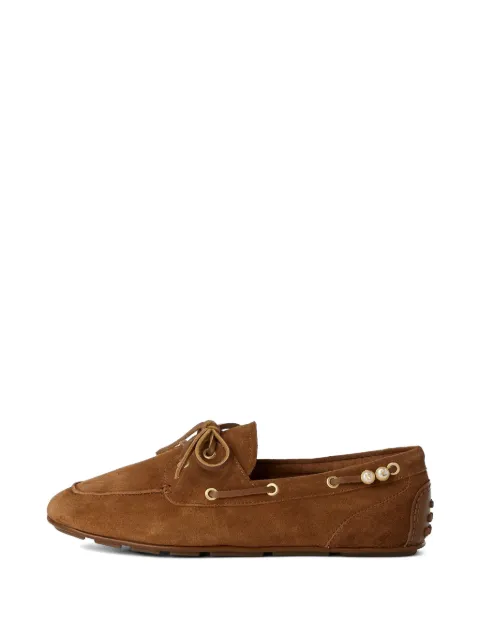 Karl Lagerfeld Ariella faux-pearl loafers Brown KLL40827190
