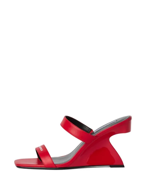 Karl Lagerfeld Jeans Waverely double-strap slides Red KLL34611500