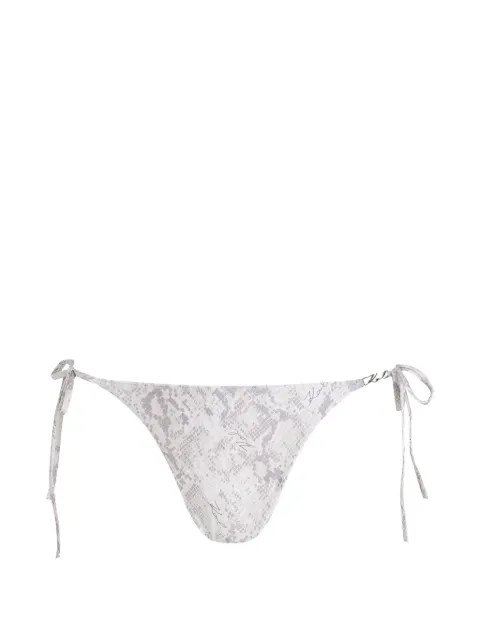 Karl Lagerfeld side-tie bikini bottoms Neutrals A3W46010A92