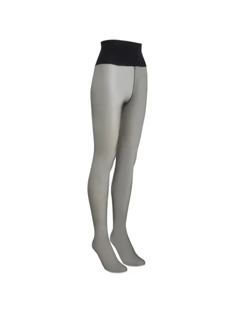 Karl Lagerfeld Signature logo-print tights Black B3W47039999