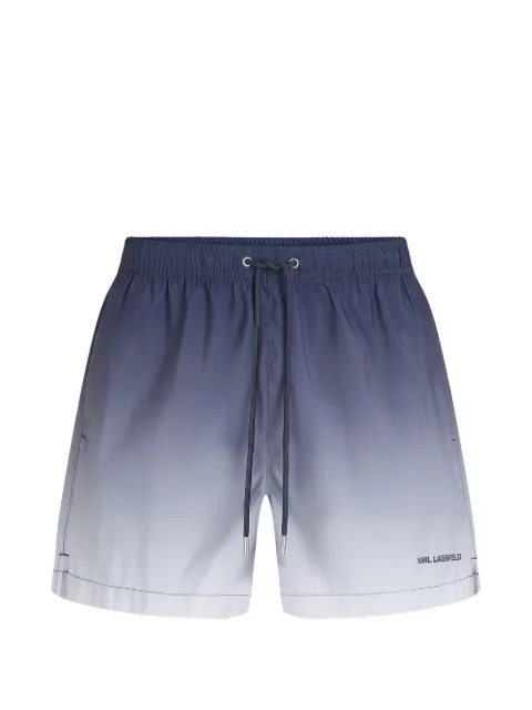 Karl Lagerfeld ombré medium boardshorts Blue B3M46008393