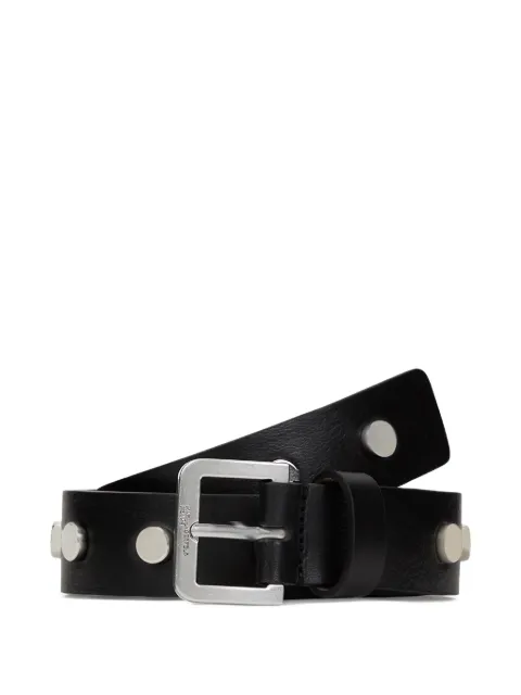 Karl Lagerfeld Jeans studded leather belt Black B3W33060999