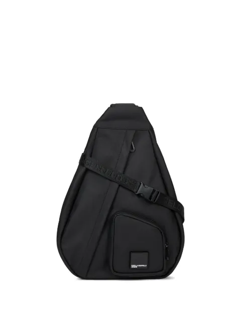 Karl Lagerfeld Jeans extra large Venture messenger bag Black B3M30214