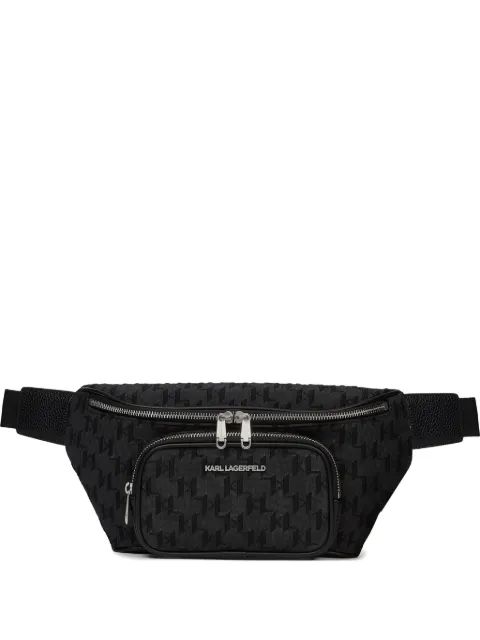 Karl Lagerfeld K/Monogram belt bag Black B3M30250999