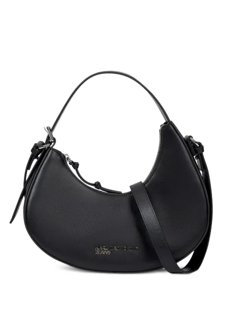 Karl Lagerfeld Jeans crescent leather shoulder bag Black B3W30152999