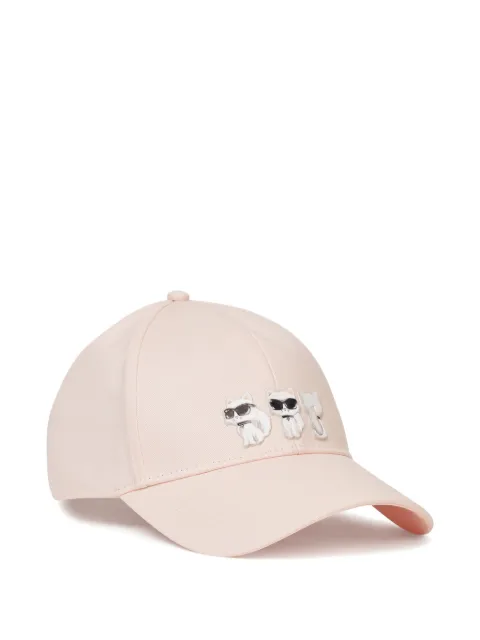 Karl Lagerfeld Ikon Choupette baseball cap Pink B3W330272RE