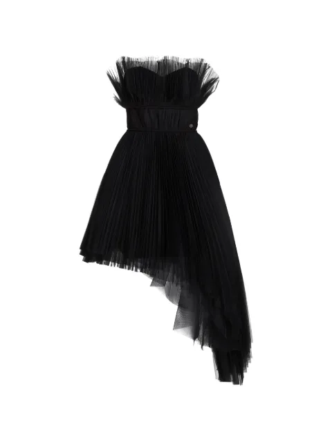 Karl Lagerfeld asymmetric tulle dress Black B3W13022999