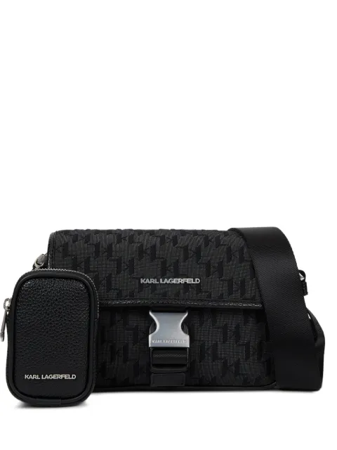 Karl Lagerfeld K/Monogram messenger bag Black B3M30294999
