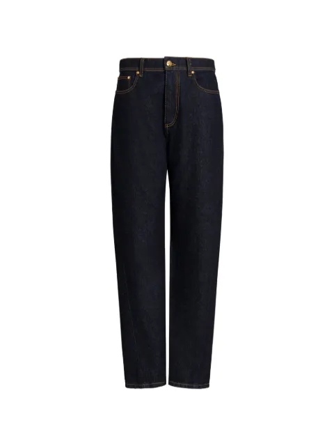 Alberta Ferretti contrast-stitching jeans Blue AEF262U03266630
