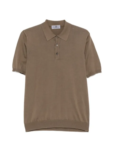 Della Ciana short-sleeve polo shirt Brown DC115107