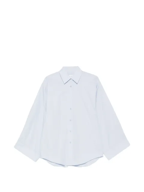 The Frankie Shop Tila button-fastening shirt Blue CHFS219303290102