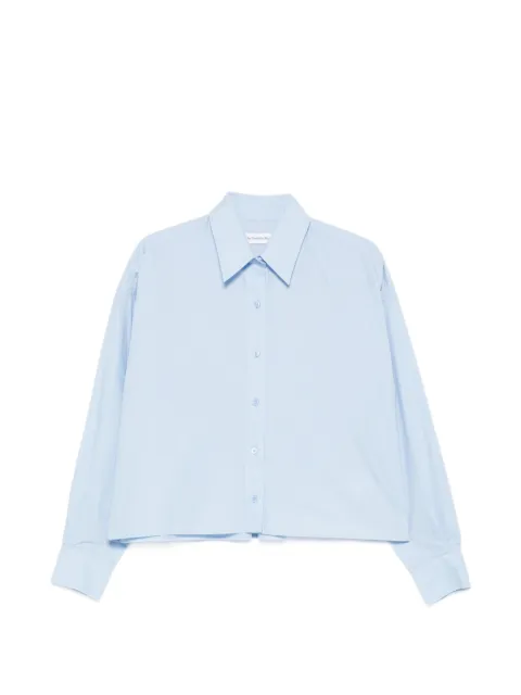 The Frankie Shop Arlen button-fastening shirt Blue CHFS219193290102