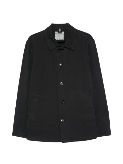Profuomo button-up shirt jacket Blue PPXF10011E
