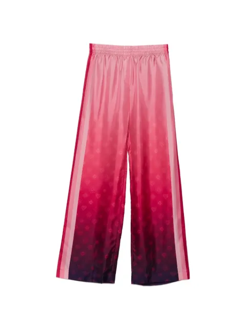 Casablanca gradient side stripe trousers Pink WSS26TR37201