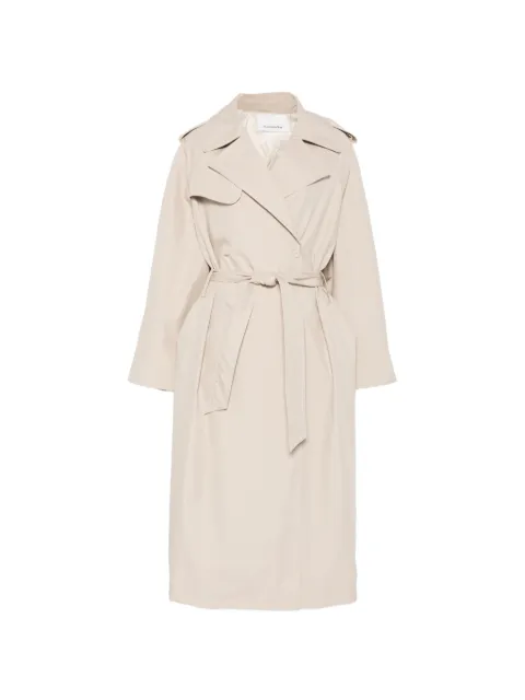 The Frankie Shop Riva belted trench coat Neutrals TRFS21991049