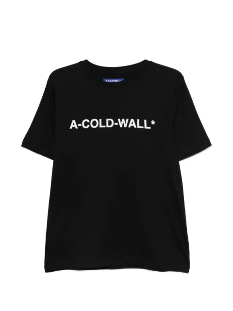 A-COLD-WALL* logo-print T-shirt Black 1000ACW2