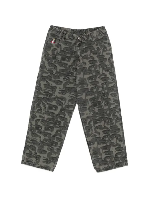 KidSuper printed jeans Green SS26PT07