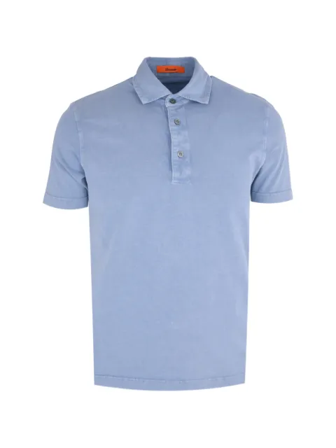 Drumohr short-sleeve polo shirt Blue DTJF202