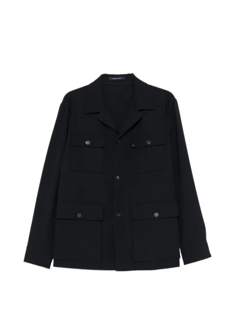 Tagliatore flap-pocket jacket Blue GTEMPEST150185