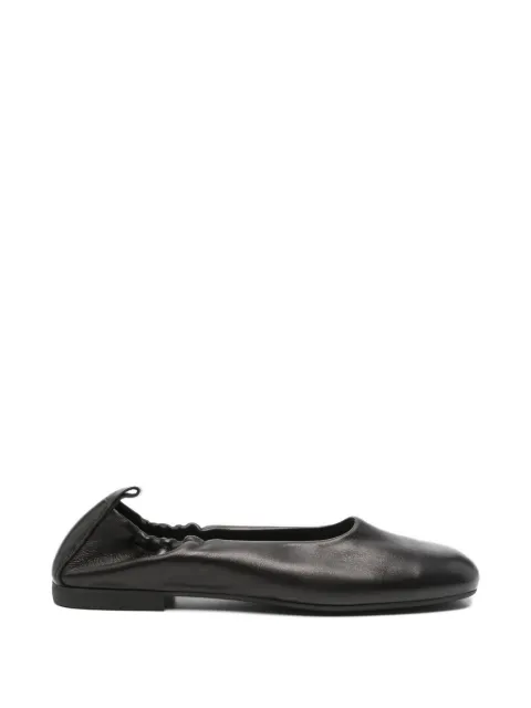 Copenhagen gathered-ankle ballet flats Black S6CPH884