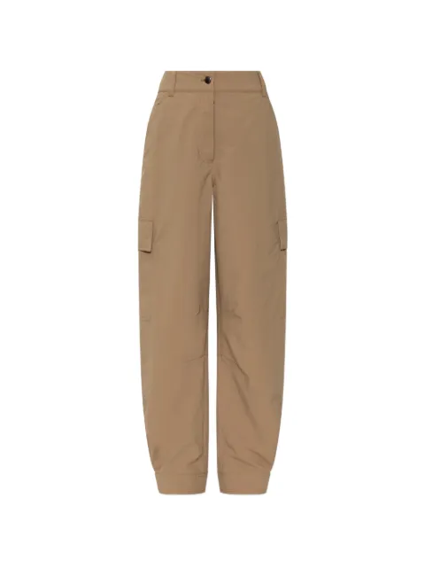 Moncler Grenoble Day-Namic logo-patch cargo pants Brown L10982A00001597SL