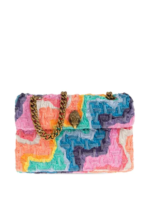 Kurt Geiger London Kensington shoulder bag Pink RUCHEDFABRICKENSINGTON