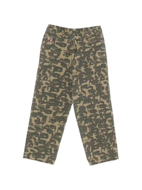 KidSuper camouflage straight jeans Neutrals SS26PT08