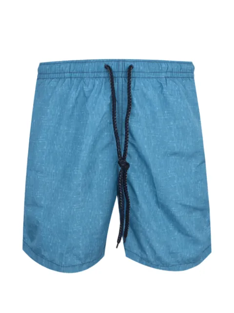 Drumohr drawstring slub-texture shorts Blue ICD99400