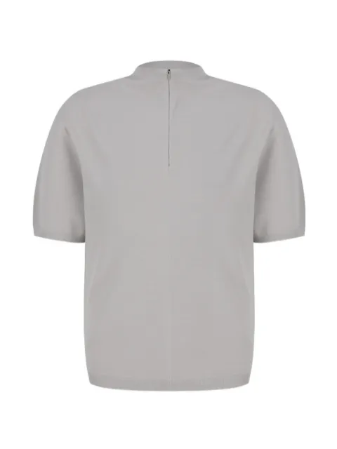 Amomento zip-up knit Grey AM26SSM02KN