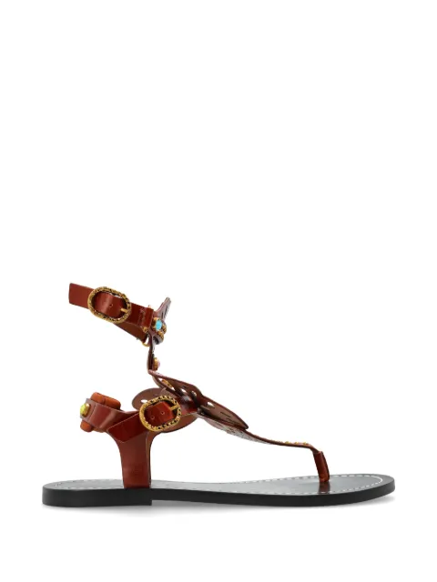 Kurt Geiger London Boho Butterfly gladiator sandals Brown 5596730109