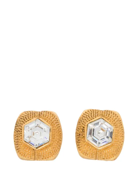 CHANEL Pre-Owned 1990s clip-on earrings Gold CSSR9046