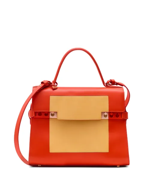Delvaux Vintage Tempête MM top handle bag Orange CSSZ8813