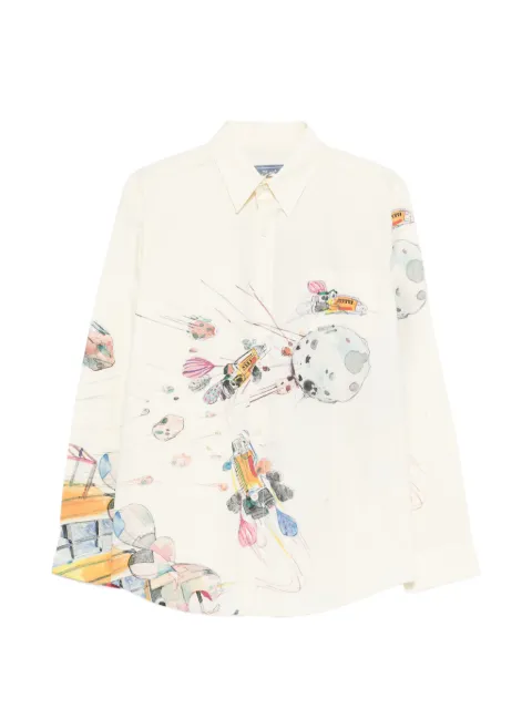 KidSuper printed shirt Neutrals SS26LTP04