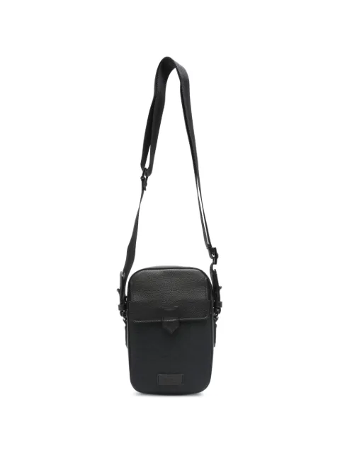 Canali patterned messenger bag Blue NC00256P326131